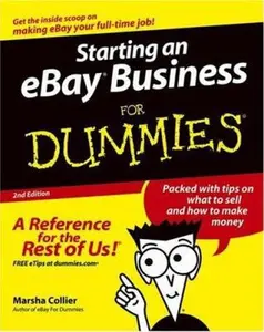 USED-Starting an eBay Business for Dummies, Second Edition by Marsha Collier (Paperback)