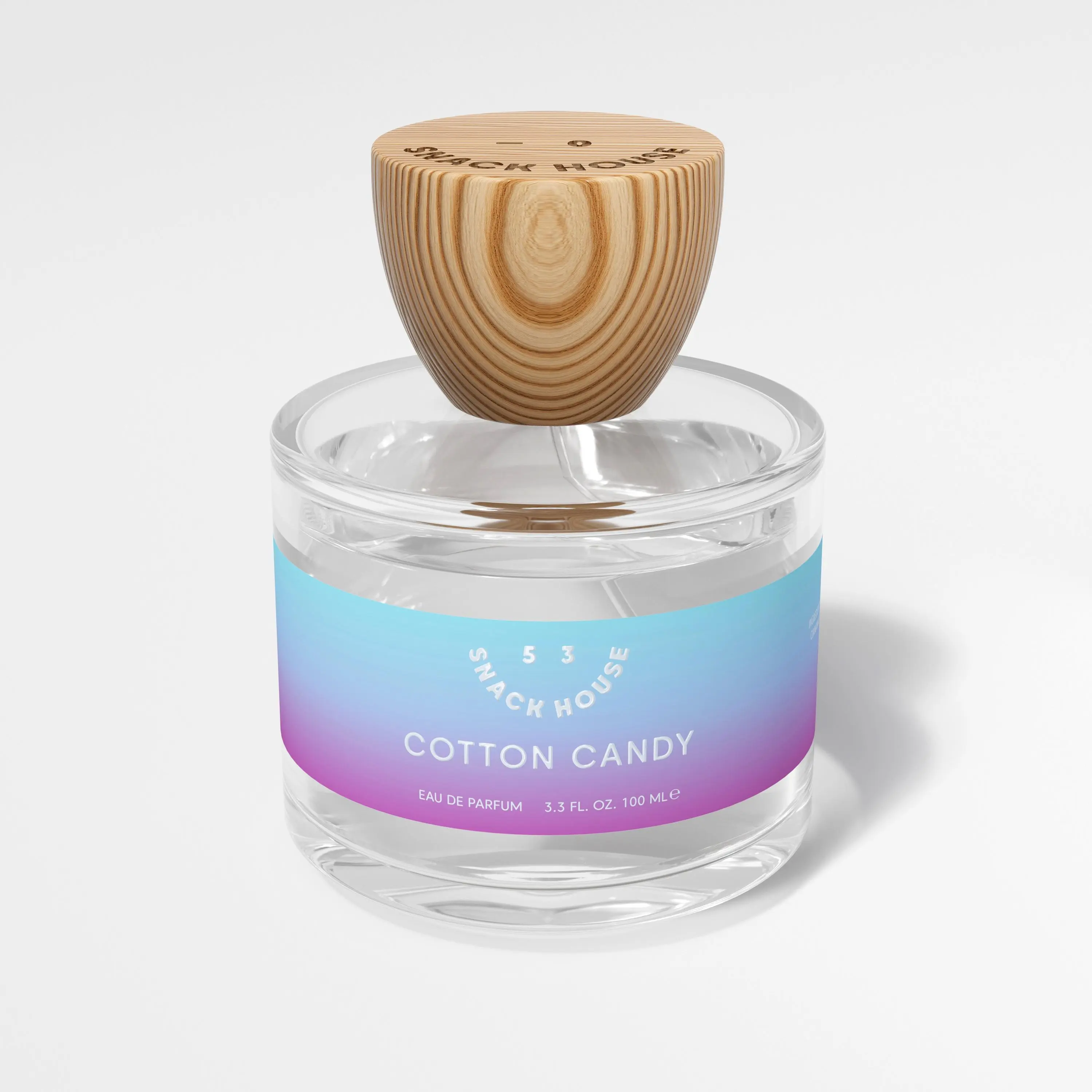 Snack House Cotton Candy Eau de Parfum | Unisex Fragrance | 100ml | Spun Sugar, Raspberry, Water Lily, Coconut Milk | Seaside Amusement Park Vibe