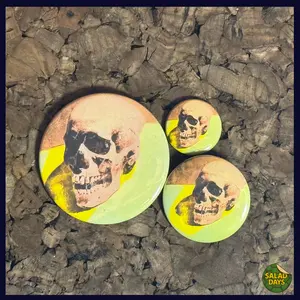 Warhol -Buttons/Bottle Openers- Skull