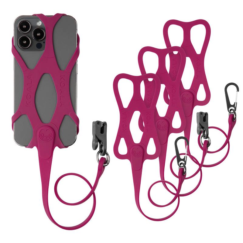 KOALA 2.0 - 4 Pack Bundle for Super-Grip Smartphone Harness Accessories Phone
