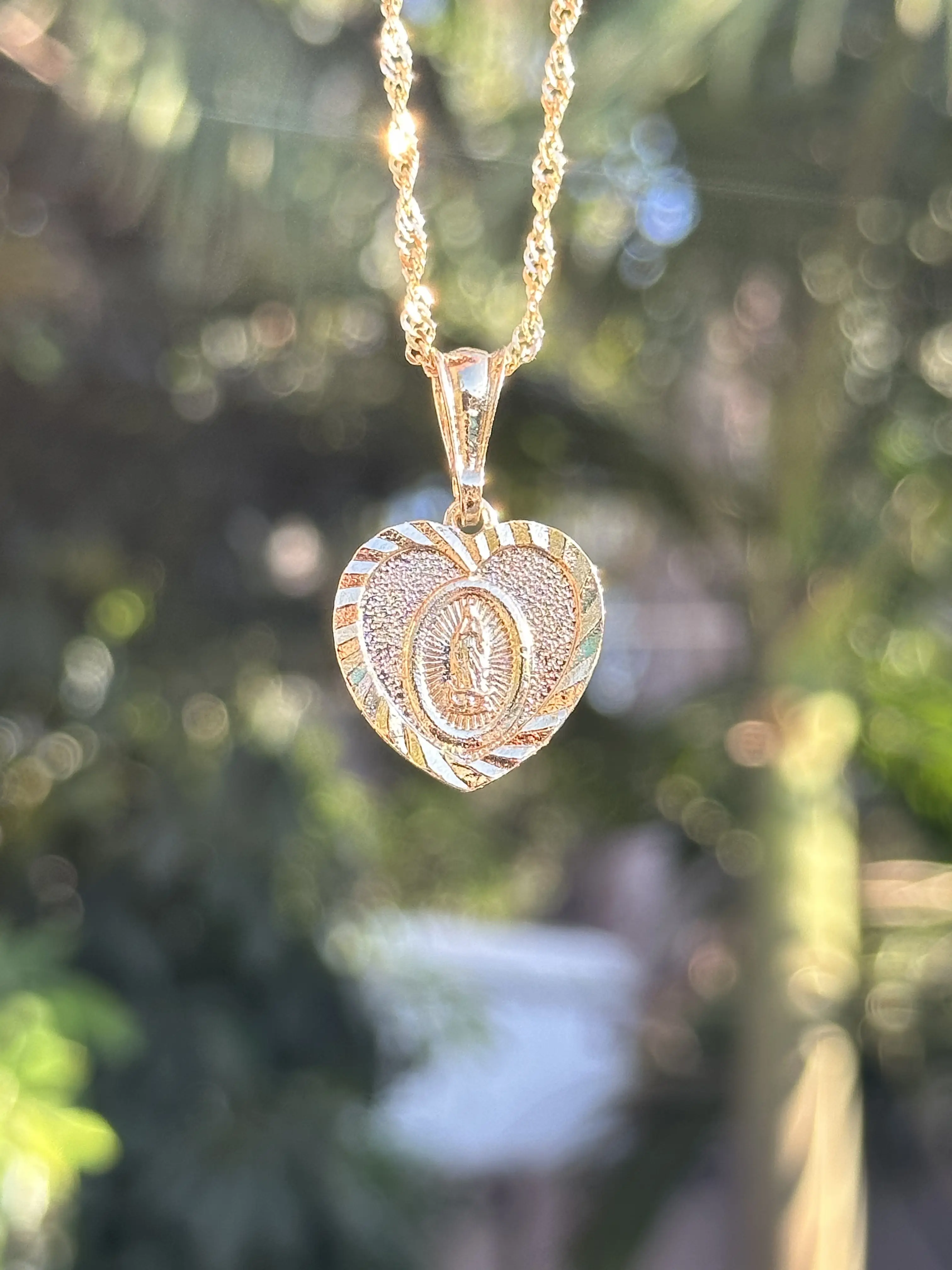 Heart of Mary Necklace