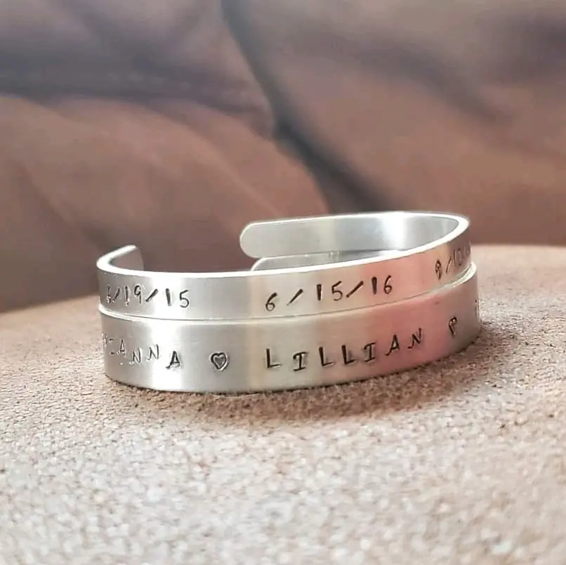 custom thin cuffs