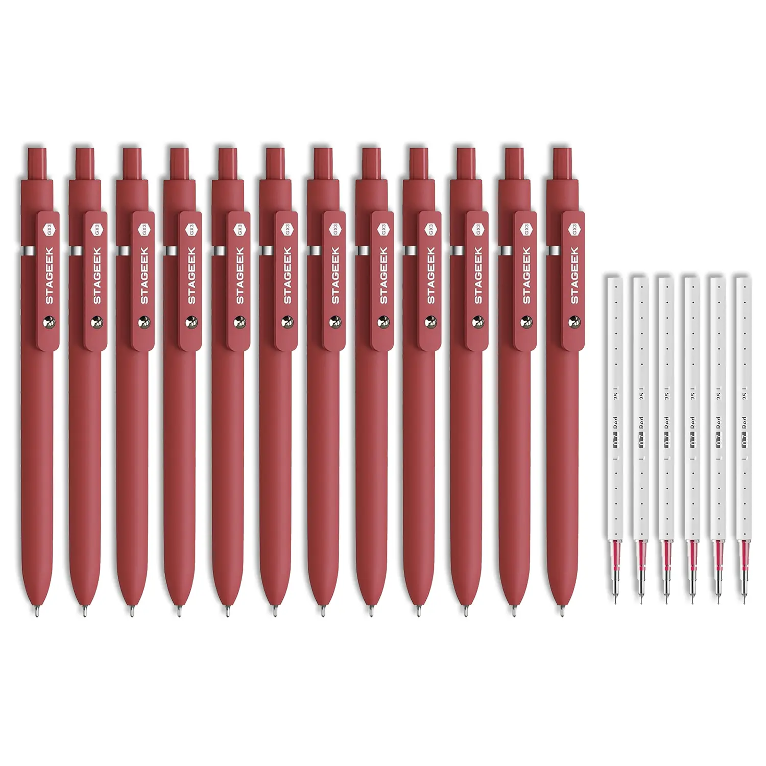Red Ink Pen Set 12ct