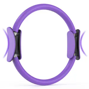 Yoga Pilates Ring for Full Body Muscle Strengthening Home Workout Accessory 100% Foam Imported Essential Versatile Usage