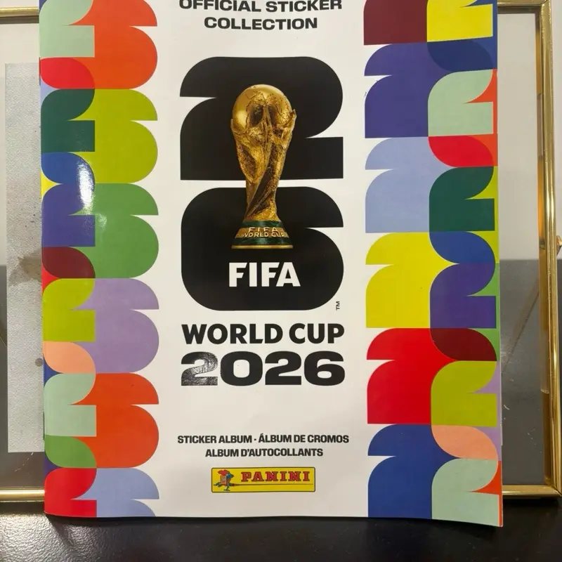 Panini 2026 World Cup Soft-Cover Collectible Sticker Booklet Panini 2026 World Cup Soft-Cover Collectible Sticker Booklet