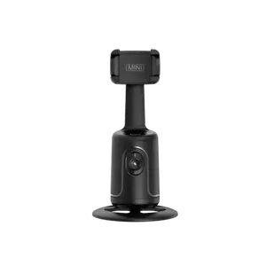 TechTrendzUS All-in-One Selfie Stick Robot Mount: Fast Face & Object Tracking for Effortless Phone Video Recording and Live Streaming.