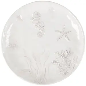 Embossed Beach Plate