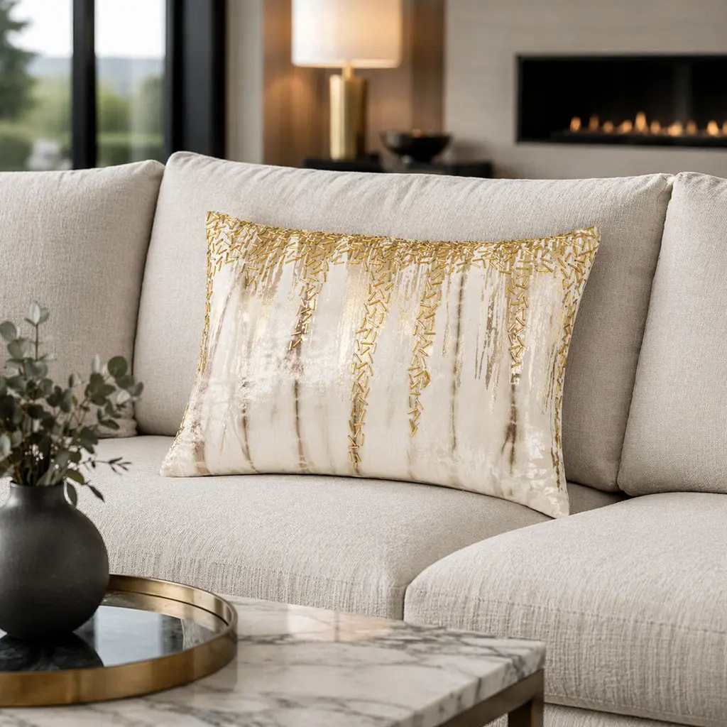 Lahana Ivory Stone Pillow
