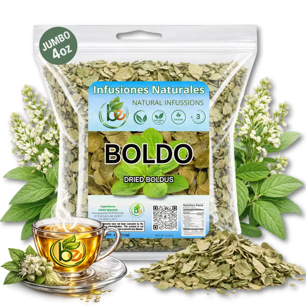 VIRAL Boldus (Boldo) Tea 100% Natural Herbs Vegan 4 Oz (113g)