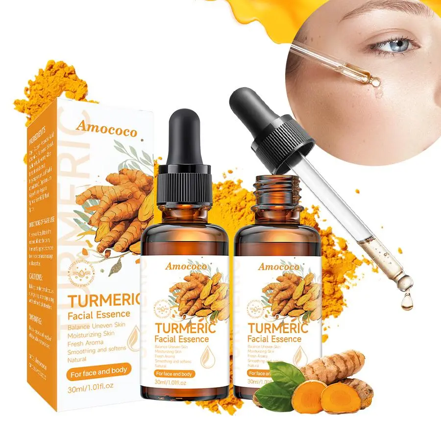 Ginger Facial Essence Oil 30ml - Infused with nourishing and moisturizing benefits, featuring a lightweight, non-greasy texture that is gentle and non-irritating on the skin. Suitable for both men and women, and for all skin types.