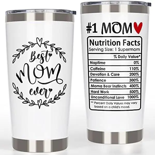 #1 Mom Cup Gift For Christmas Drinkware