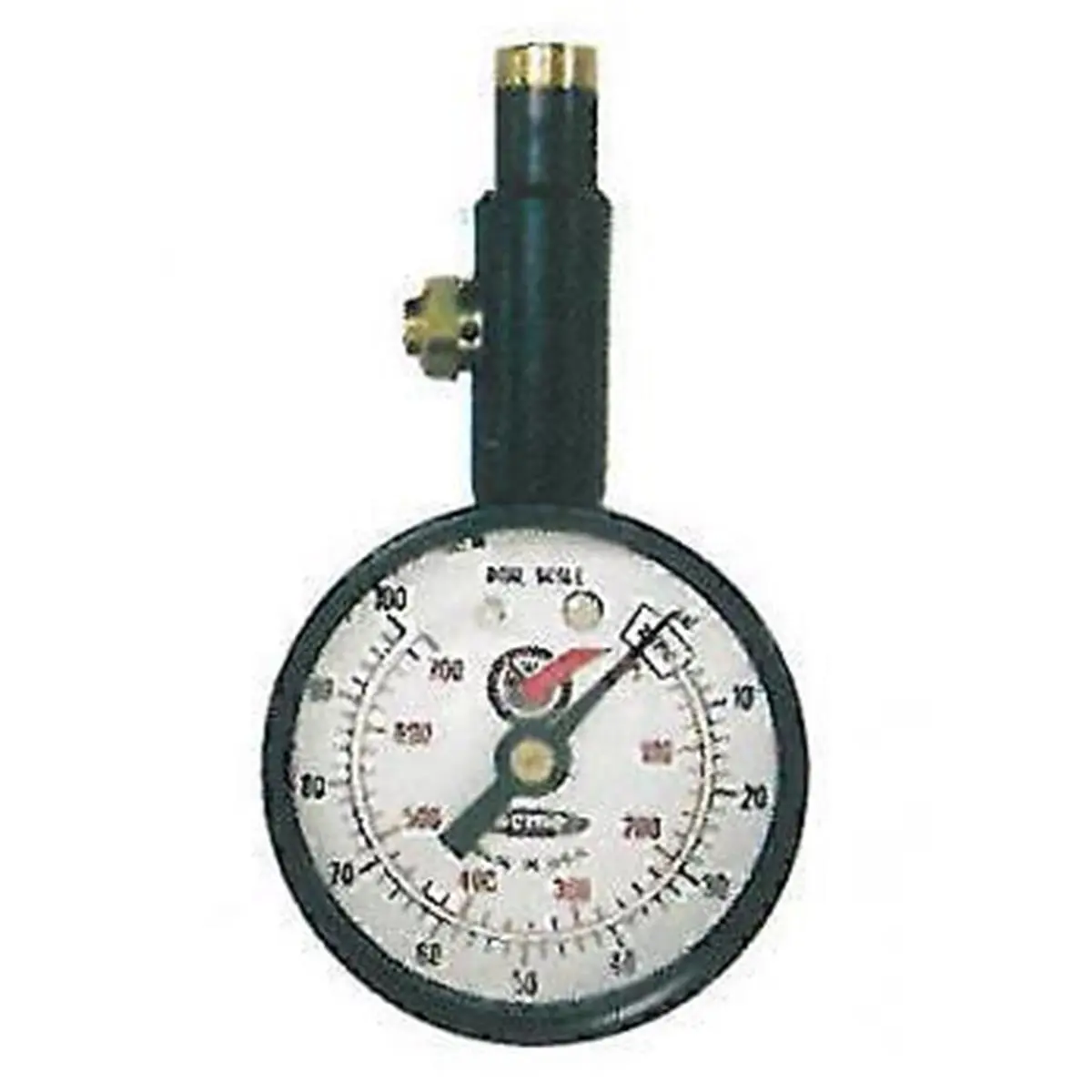 Acme Automotive Dial Pressure Gauge - 0 to 100 PSI Car Tire Repair Tool, Durable and Reliable Dial Gauge with Easy-to-Use, Convenient Designs for Car Tire Maintenance