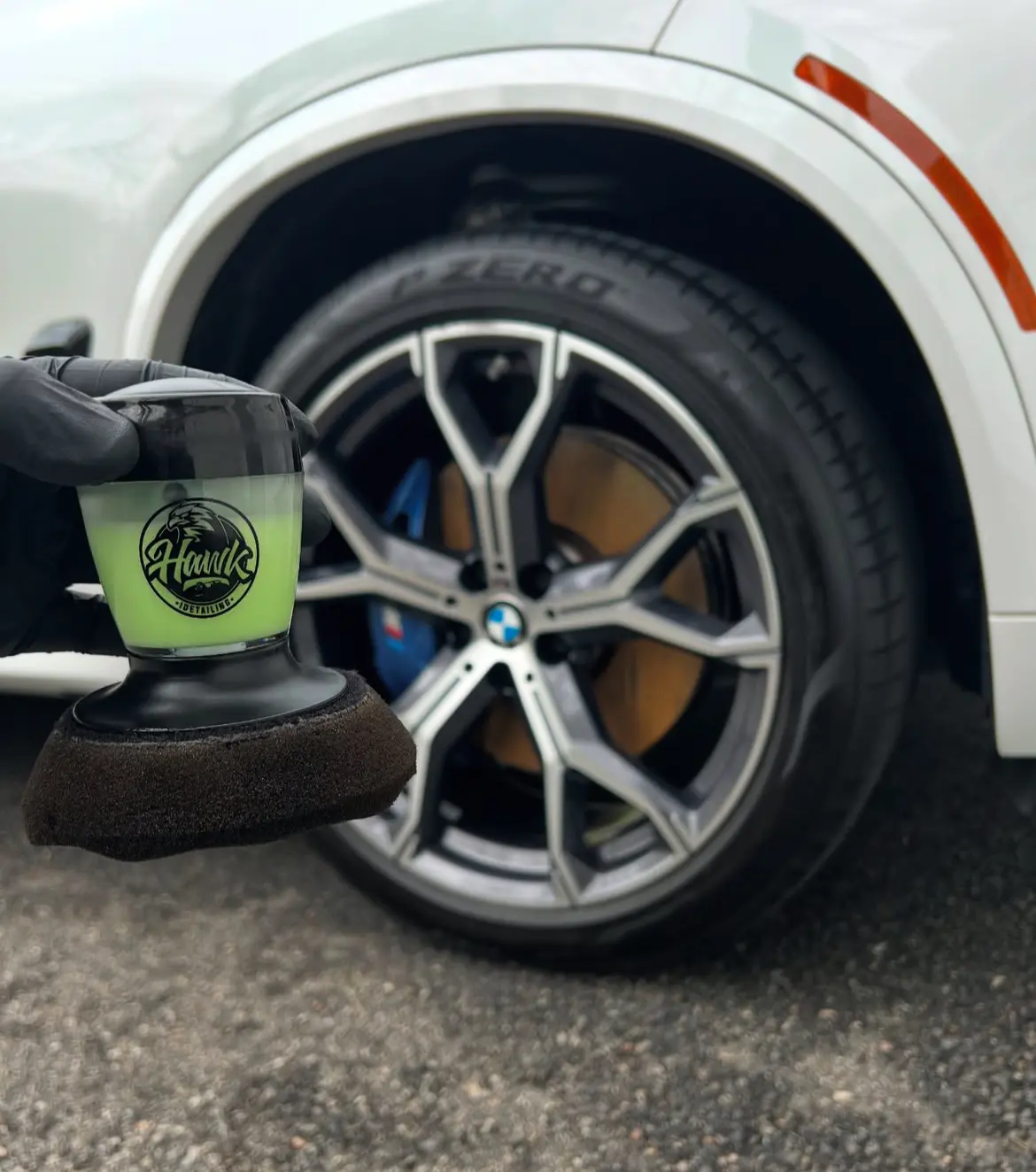 Hawk Tire Dressing Applicator - Tire Shine Dressing Made Easy - Versatile Applicator for Tires & Trims