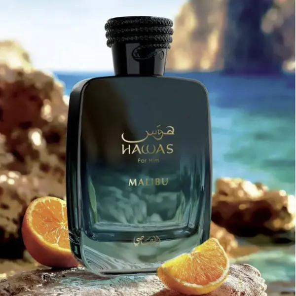 RASASI Hawas Malibu 3.4oz EDP Spray for Men - Aromatic Fragrance
