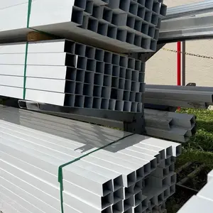 Galvanized 2 1/2x 2 1/2 x8’ post