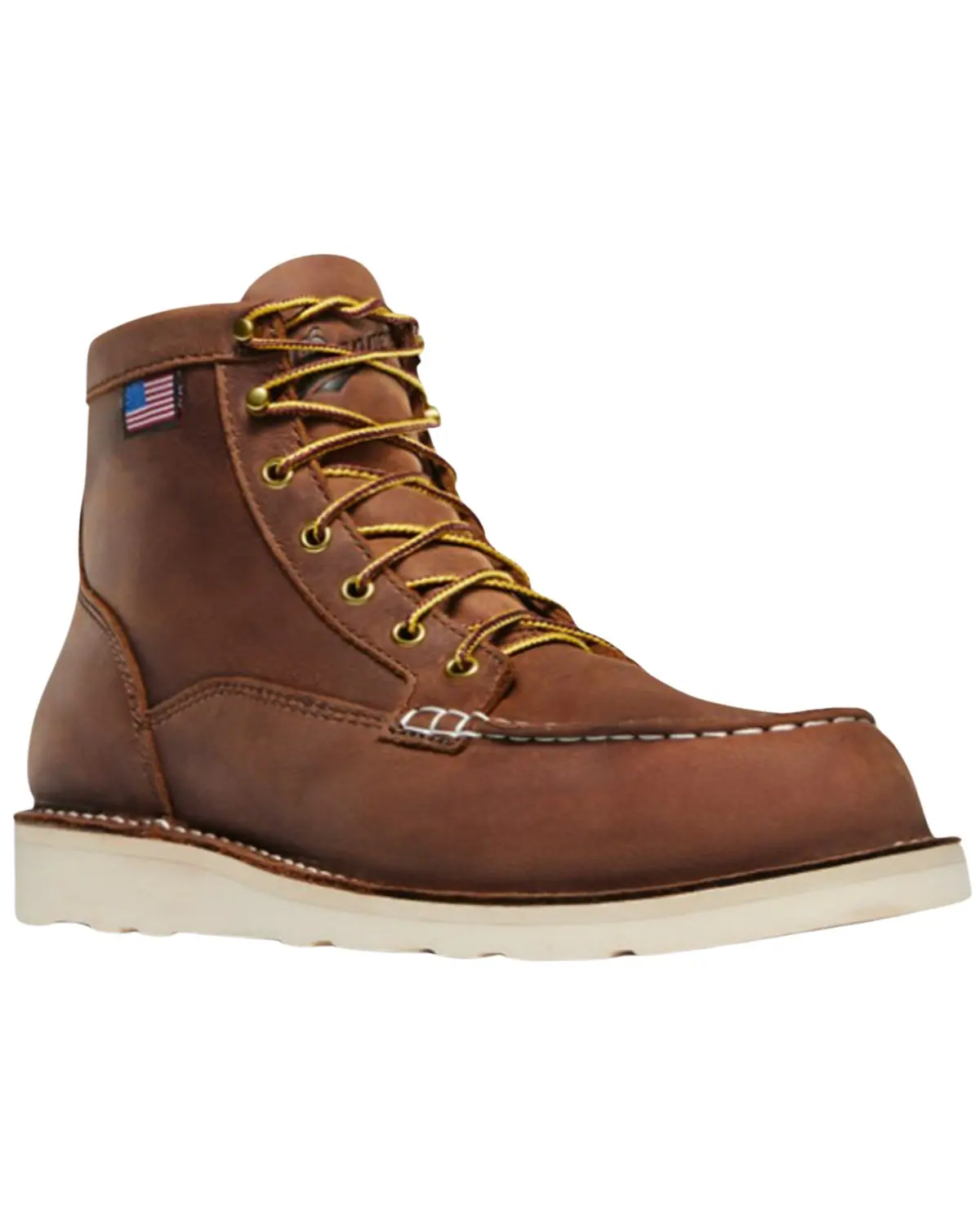 Danner Men's Men'S 6" Bull Run Moc Toe Boot Soft - 15573