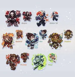 13 Ops Overwatch Acrylic Keychains, Gifts for Friends (NOT COMBO 13)