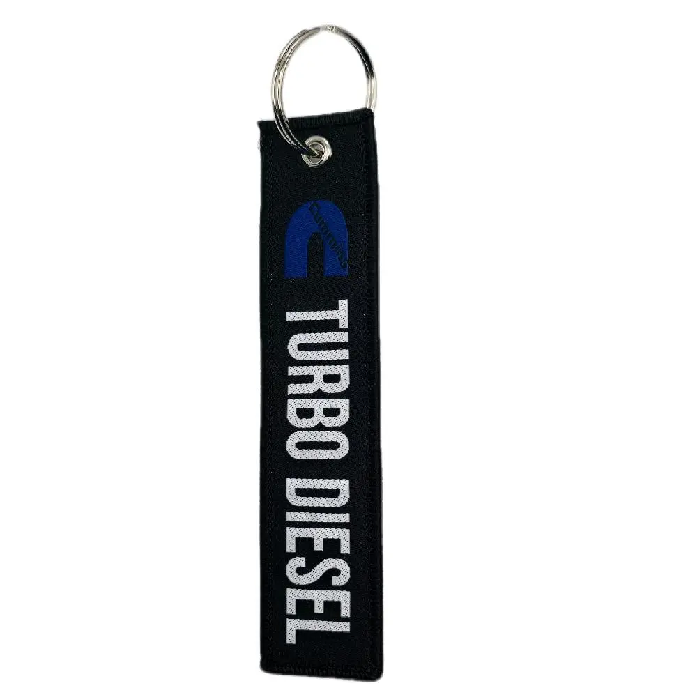 Turbo Diesel KeyTag Keychain - with "Turbo Diesel"