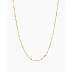 gorjana – Ollie Delicate Necklace – 18K Gold-Plated Chain Necklace – Lightweight & Layerable Jewelry