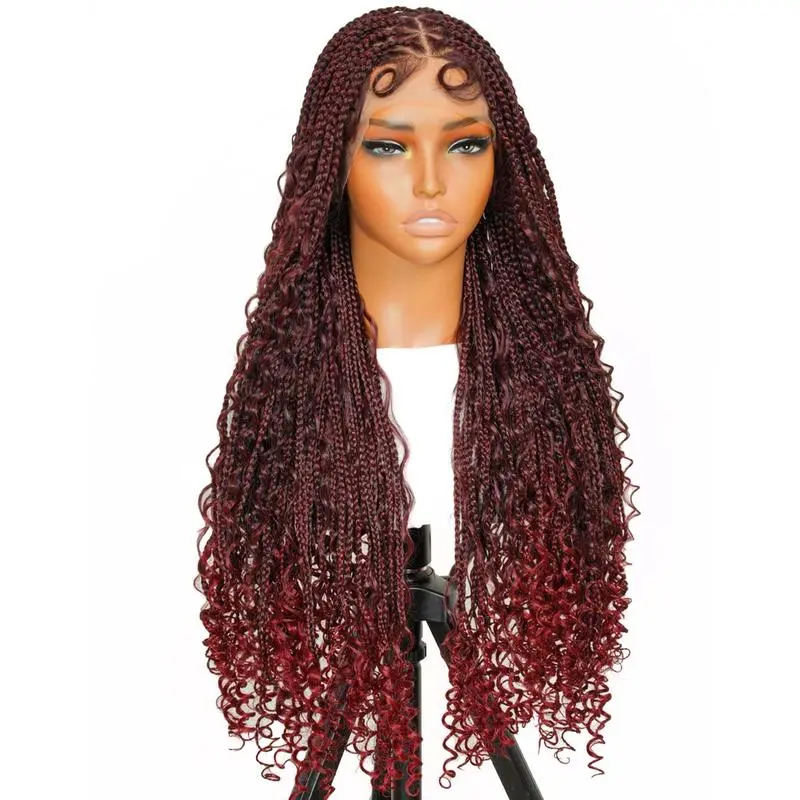 T1B/Bug Triangle Braided 13x6 Wig