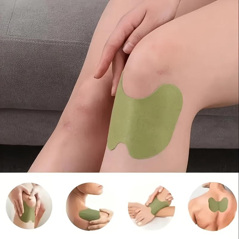 [150pcs Herbal Heat Patches] 150pcs Herbal Knee Patches, Moxibustion Joint Heat Pads, Non-Textile Straw Material, Uncharged, Outdoor Essentials, Suitable for Thanksgiving & Christmas Festivities