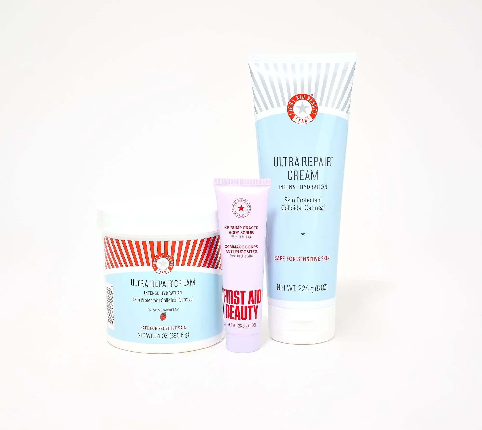First Aid Beauty Ultra Repair Cream 14oz + 8oz Duo w/ mini KP First Aid Beauty Ultra Repair Cream 14oz + 8oz Duo w/ mini KP