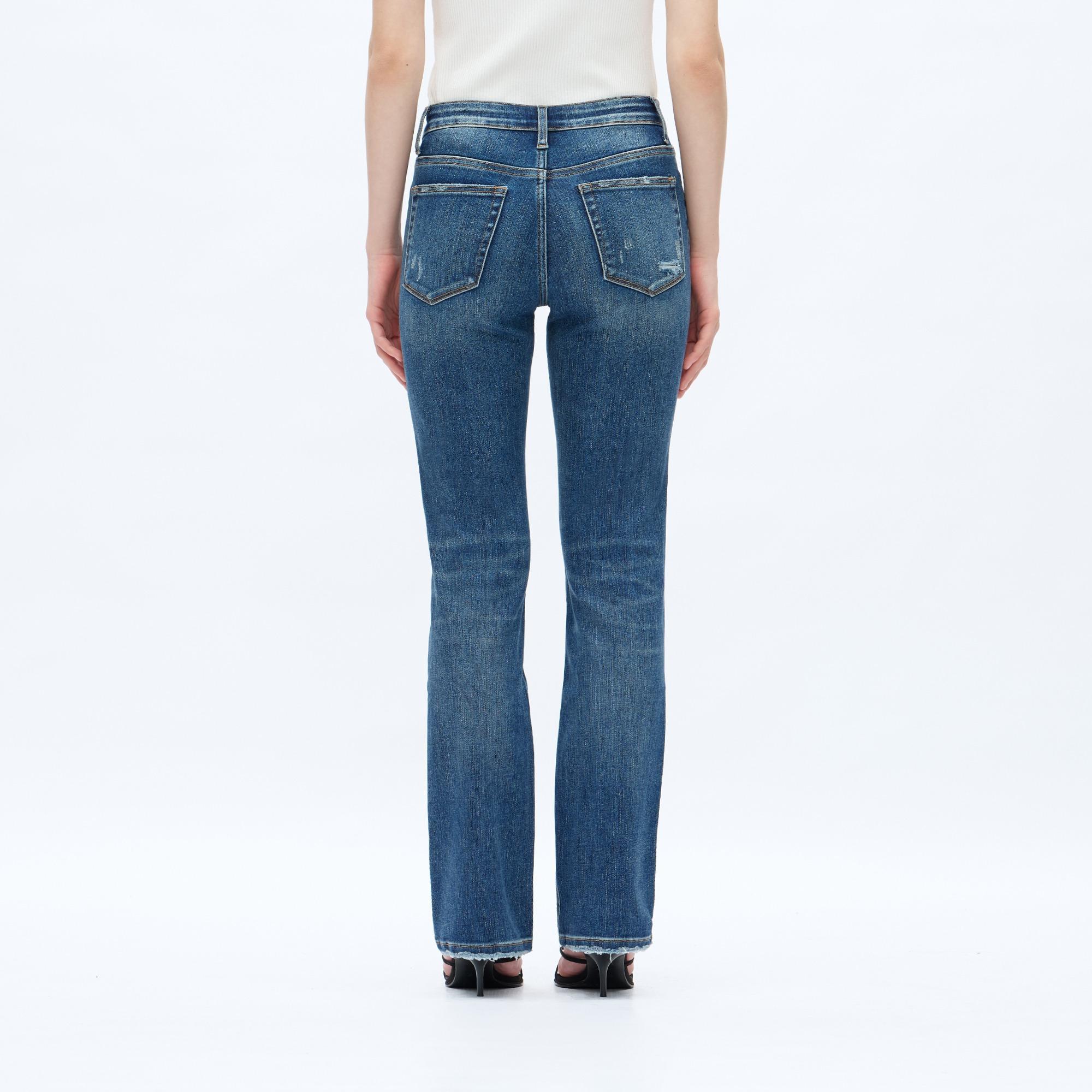 Plus Size Regual Women's Mid-Rise Straight Leg Jeans Soft Stretch Denim Pants Classic Denim Pants For Daily Wear Cotton Spandex Womenswear Bottom Everyday Fit Polyester Style  Viscose #TikTokShopHolidayHaul