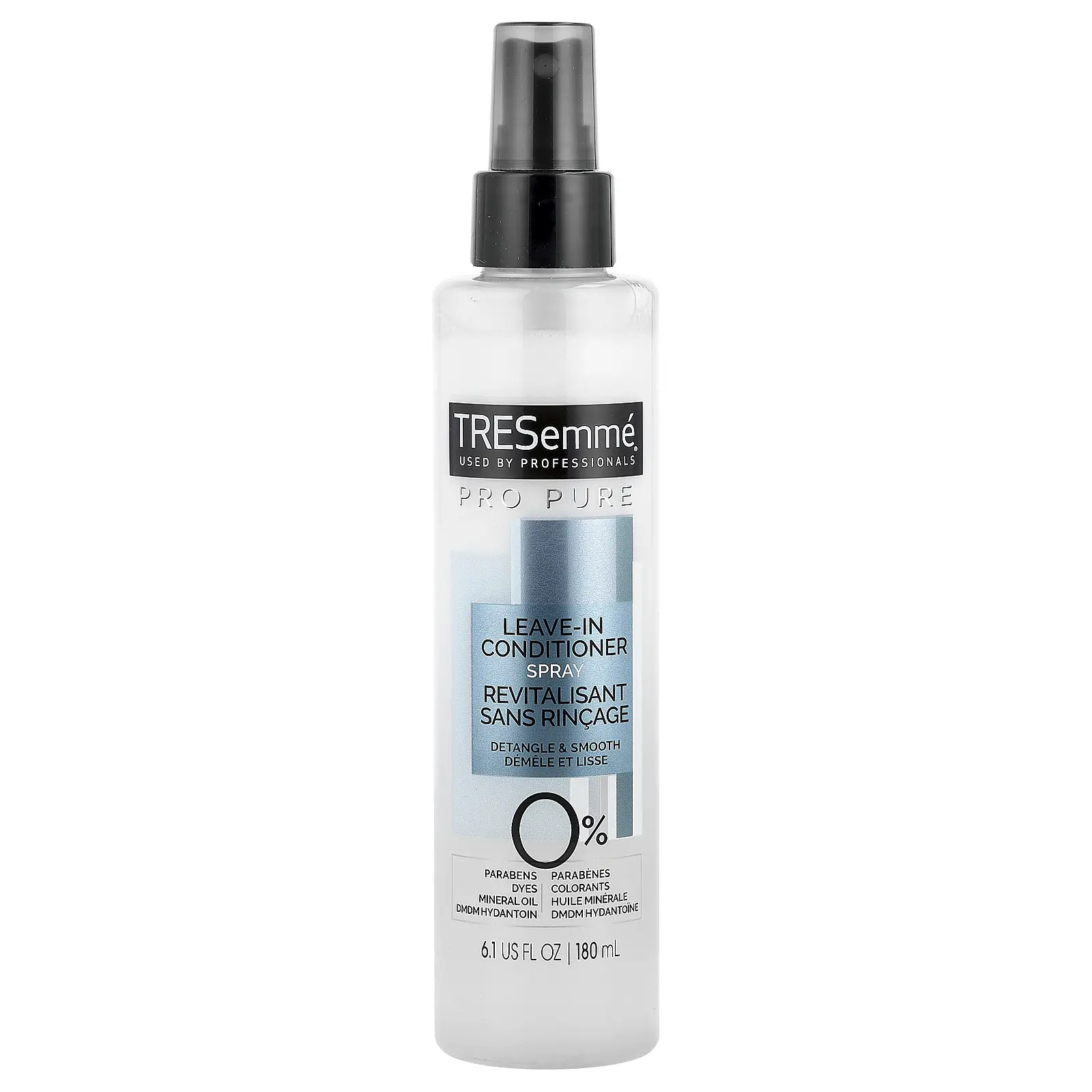 TRESemmé Pro Pure Leave-in Conditioner Spray, Detangle & Smooth, 6.1 fl oz (180 ml) TRESemmé Pro Pure Leave-in Conditioner Spray, Detangle & Smooth, 6.1 fl oz (180 ml)