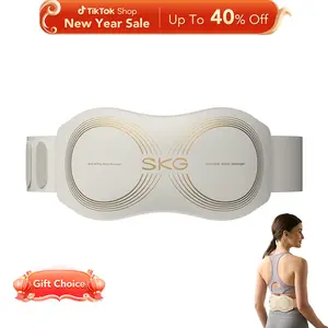 SKG W7 Pro Heated Waist Massager for Back Pain Relief, Deep Tissue Back Massager, Warming Belt, The Best Gift for Her
