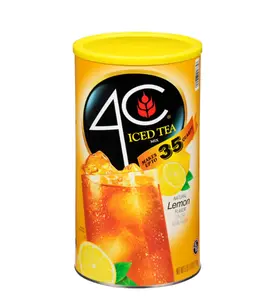 4C Lemon Iced Tea Mix 82.6 oz | Instant Lemon Tea Drink Powder for Refreshing Beverages