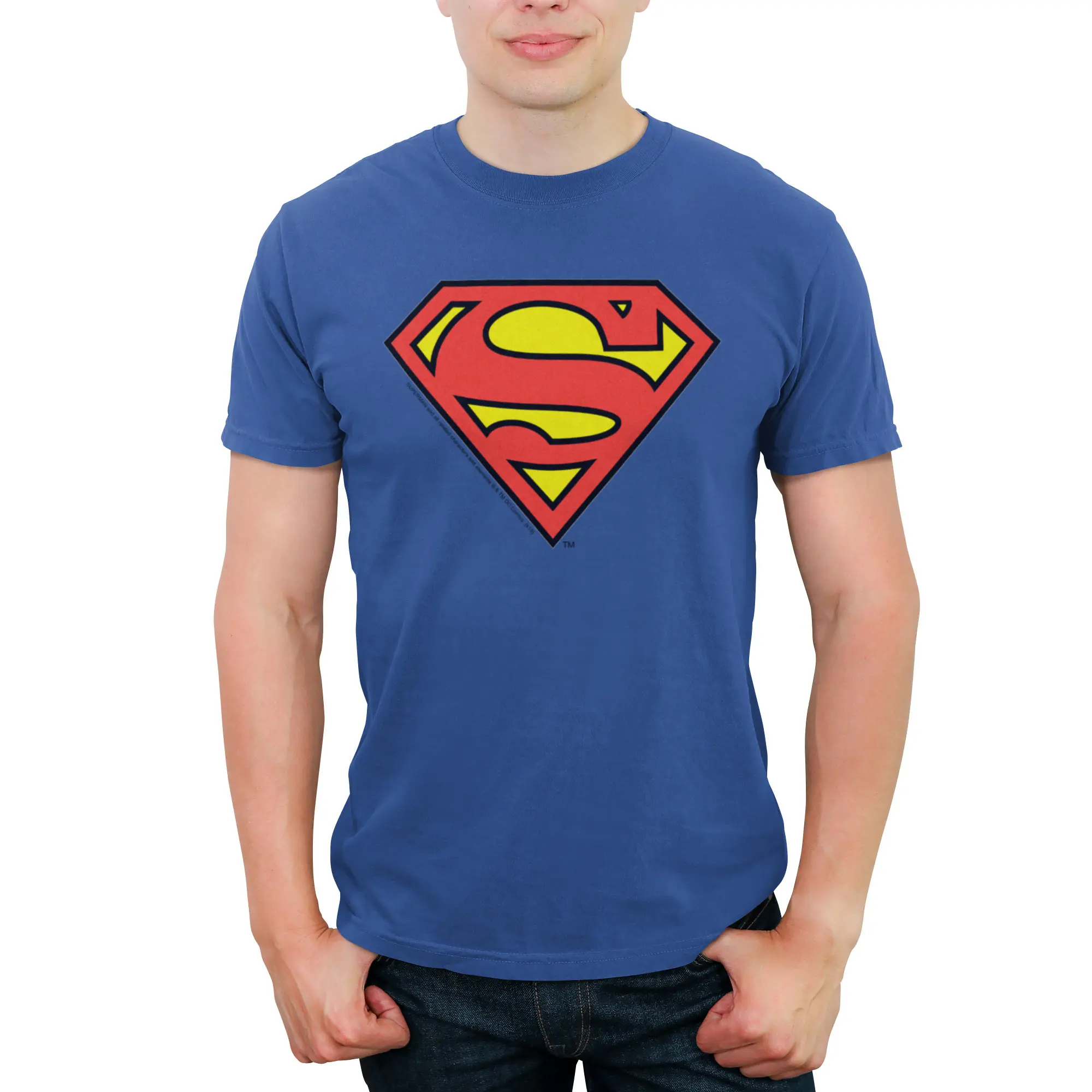 Men's Superman Logo Classic T-Shirt Men's Superman Logo Classic T-Shirt