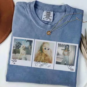 Komfortfarben Freya Skye Portrait Shirt, Stars Align Tour 2026 Festival Tee,