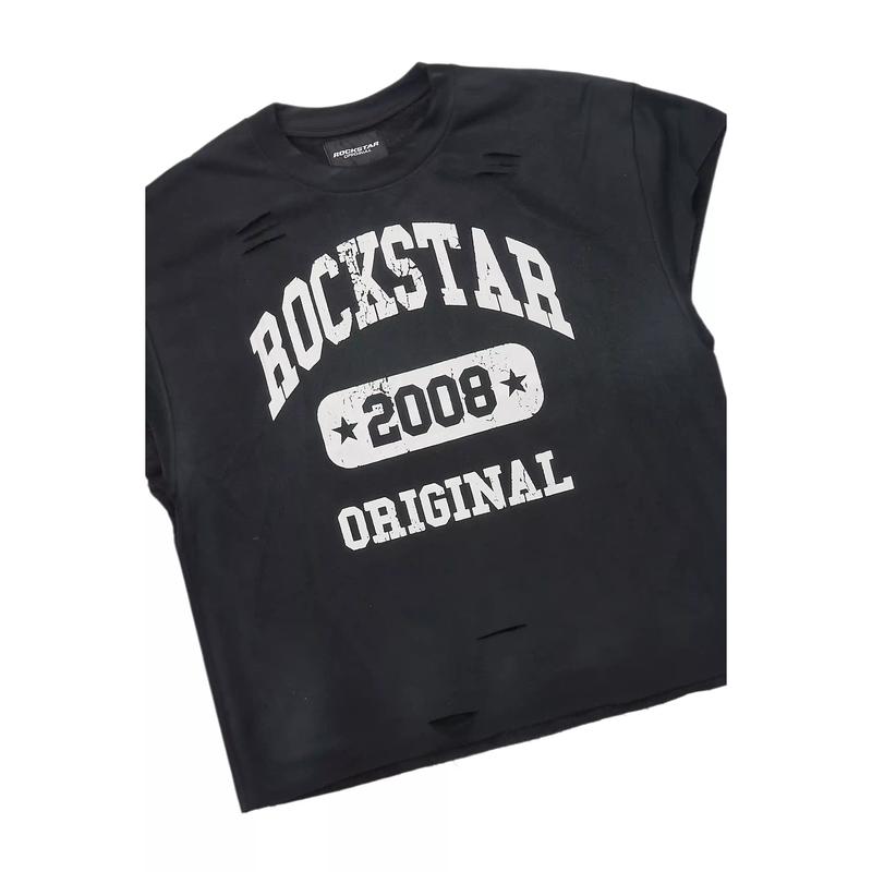 Uppercut Black T-Shirt/Short Set