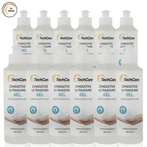 Tens Unit Electro Gel Conductive Adhesive Gel for ABS Muscle Stimulator Water Based 250 ML (8.5OZ) (PACK OF 12)