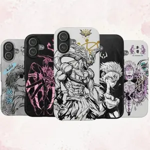 Jujutsu Magic Shounen JJK Anime Manga Compatible with iPhone 17, 16, 15, 14, 13, 12, 11, X & Galaxy