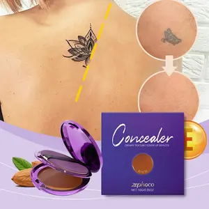 Zephoco Deep Shade Concealer Palette✨Lightweight Blendable Hydrating Clear Full Coverage Flawless Daily