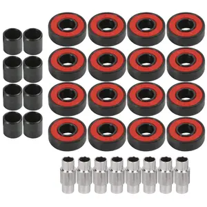 Amp Inline Roller Hockey Speed Bearings and Spacers Kit Abec 5