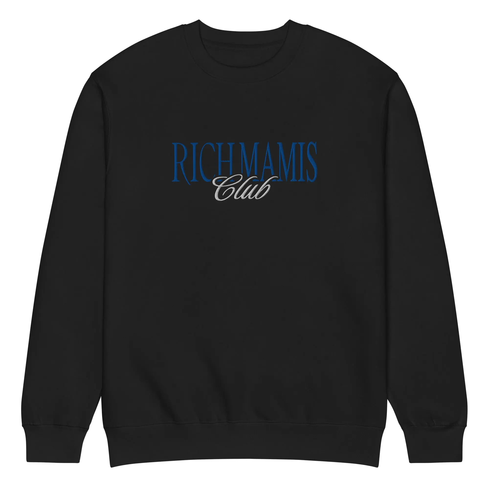 Rich Mamis Crew Neck Sweatshirt Blue