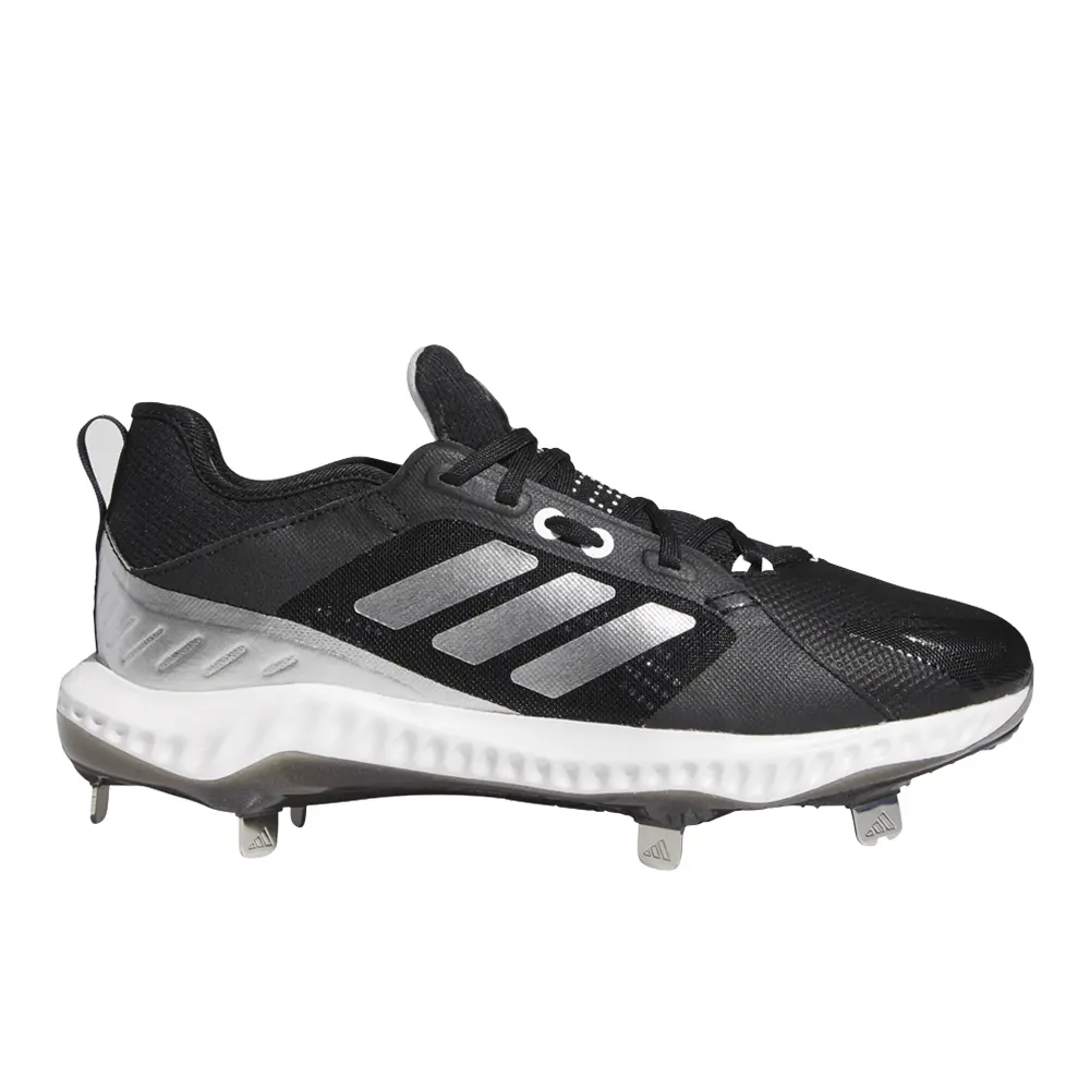 adidas Womens Purehustle Softball Softball Sneakers Shoes - Black