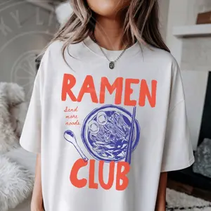 Ramen Club Unisex Garment-Dyed T-shirt