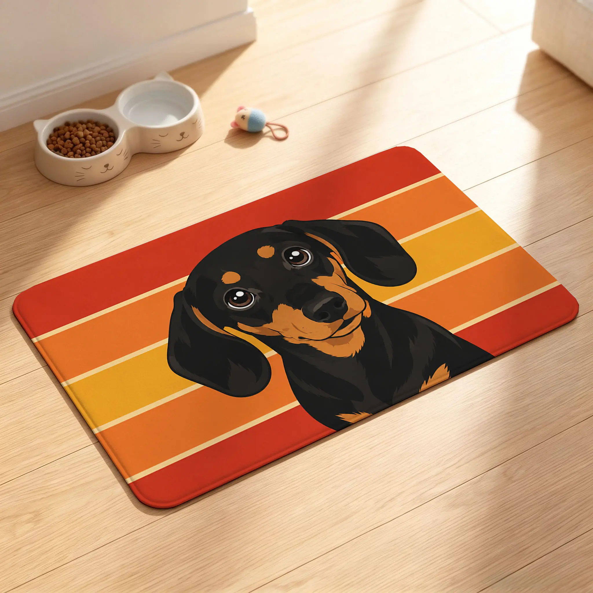 Soft PVC Pet Pad - Easy-Wash, Heavy-Duty Non-Slip Household Textile Mat for Crate, Floor Use with Cats & Dogs