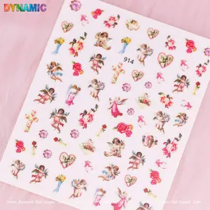 Angel, Cross, Vintage, Rose (914)