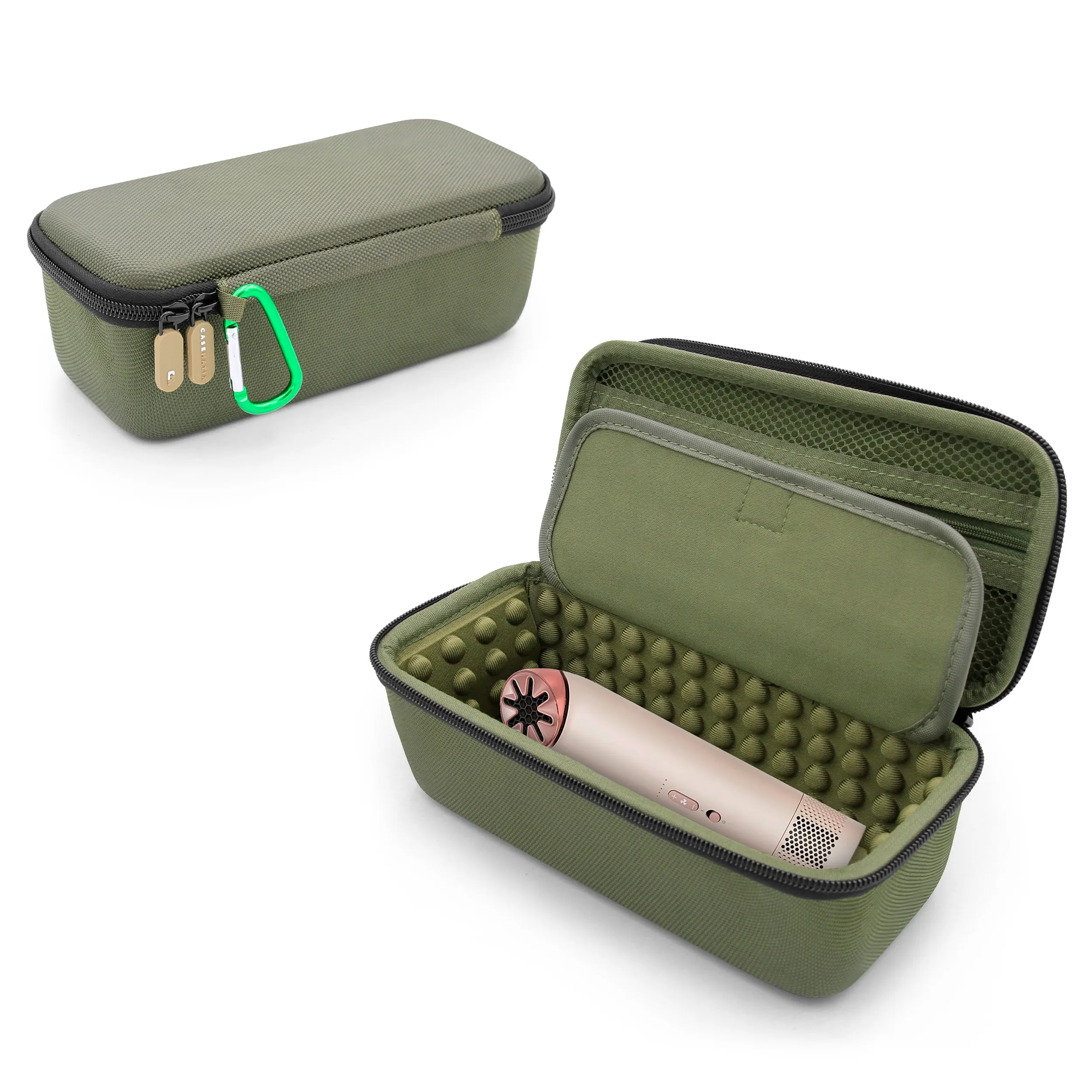 Carrying Case Compatible with Dyson HushJet Mini Cool Fan, Hard Shell Travel Storage with Padded Interior