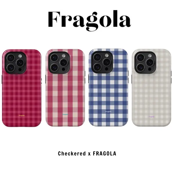 Fragola Brand iPhone Case | POMEGRANATE / MORA/ PAJAMAS / CREAM PUFF | Aesthetic Cover for iPhone 17/16/15/14/13/12/11 All Series | MagSafe Compatible & Wireless Charging Ready | Durable & Stylish | Gift for Teen Girls, Her And Lover