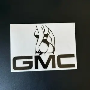GMC girl decal