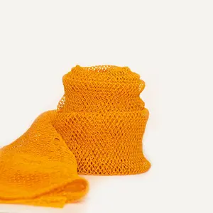 Northshea SOSO African Exfoliating Shower Sponge - Deep Cleansing & Long Lasting Soft Netted Texture for Daily Use 106" x 14" - Bath