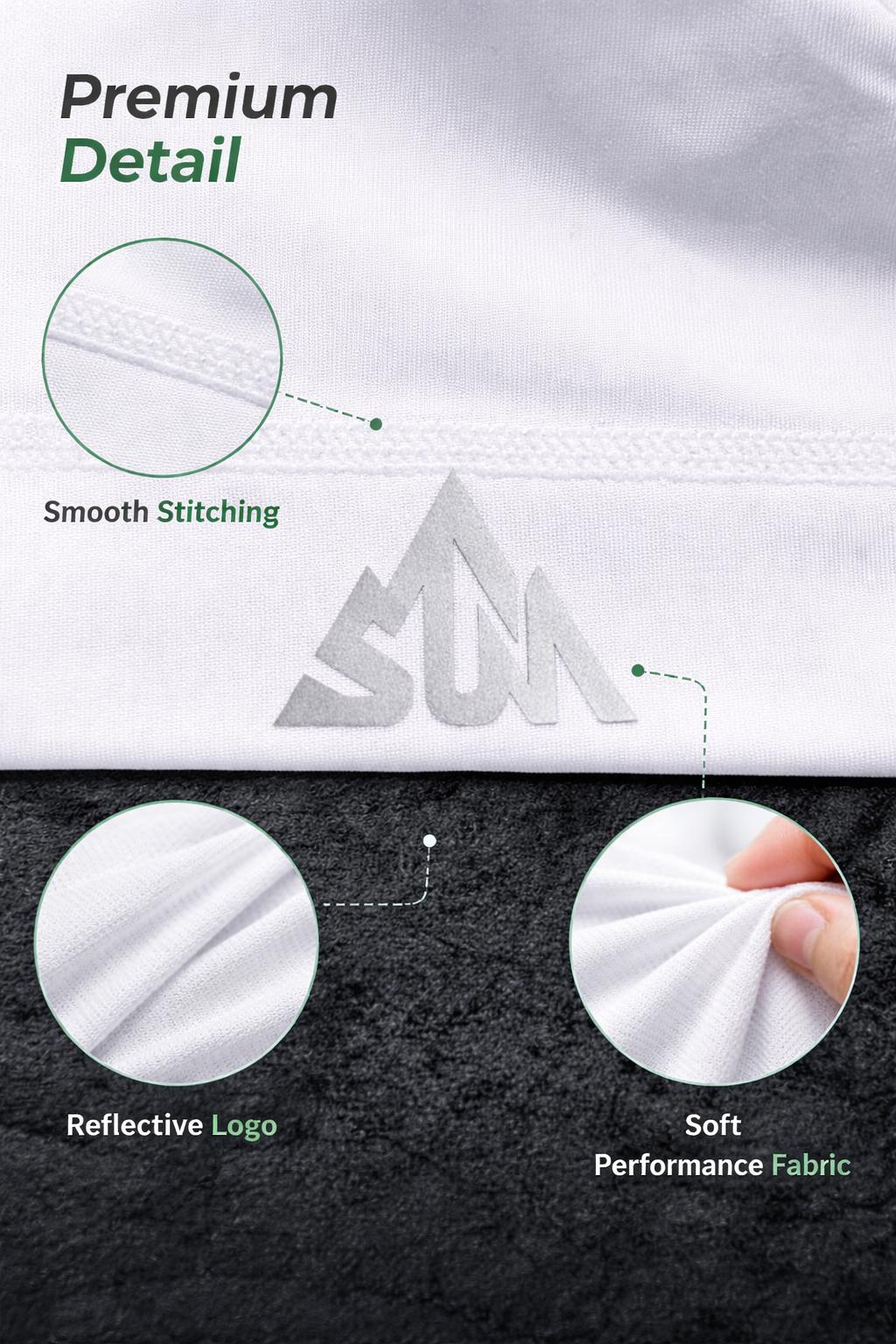 2 Pack Cooling Skull Cap, Breathable Sweat Wicking Helmet Liner for Men,2026Summer Lightweight Athletic Head Wrap for Cycling & Daily Wear