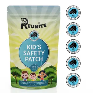 Reunite Safety Patch – Iron-On NFC Tag for Kids providing access to Emergency Contact, Medical Info, and Allergies. Eco-Friendly & Durable, No App Needed, Ideal for Daycare, School, Travel, and Outdoor Safety