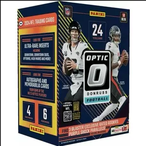 2024 NFL Donruss Optic Blaster Purple Shock