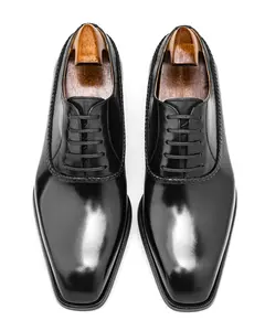 KOSS ATELIER Elegant Black Balmoral Oxfords for Men
